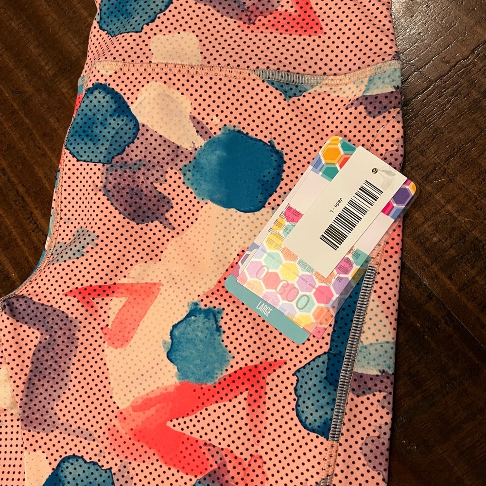 LuLaRoe Colorful Abstract Leggings